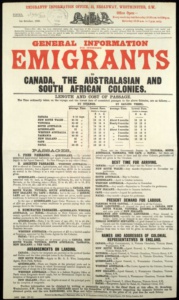 UK - Canada Emigration.